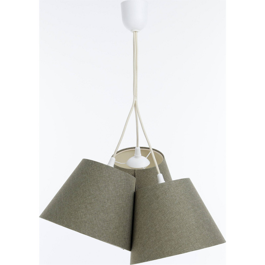 Suspension ronde en tissu Boho Elegant