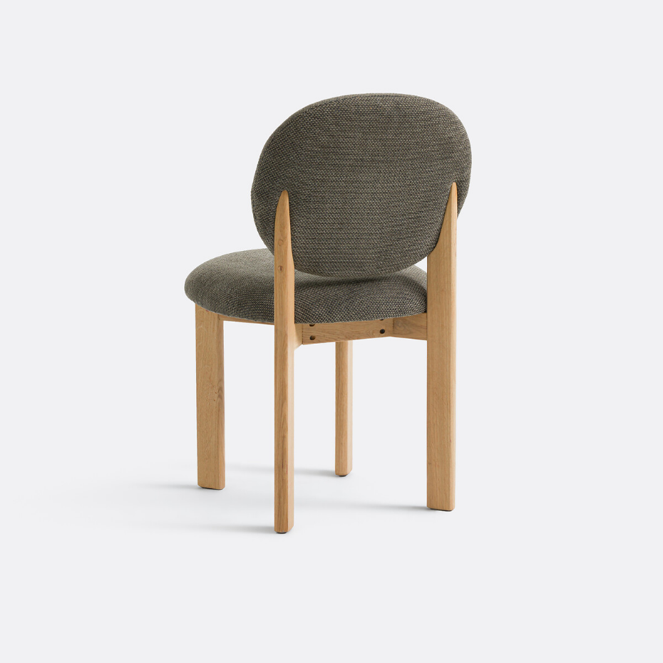 Chaise organique chêne, Orga