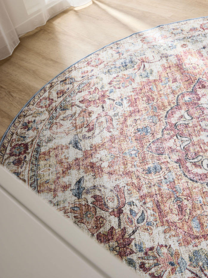 Tapis rond lavables GEORGE