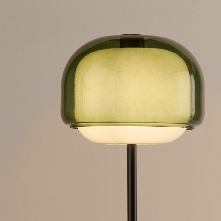 Lampadaire en verre coloré, KINOKO