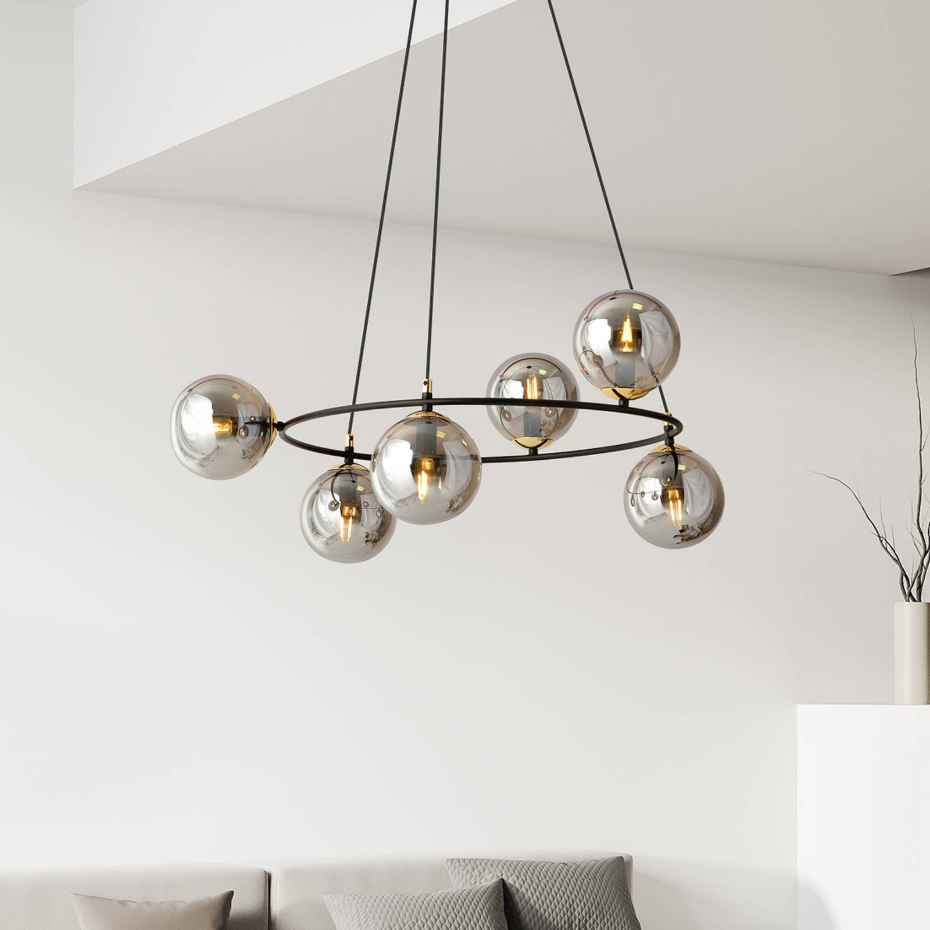 Suspension en verre moderne, Glassy
