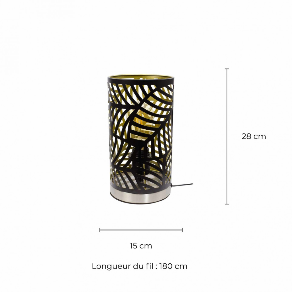 Lampe à poser en métal, AKANA