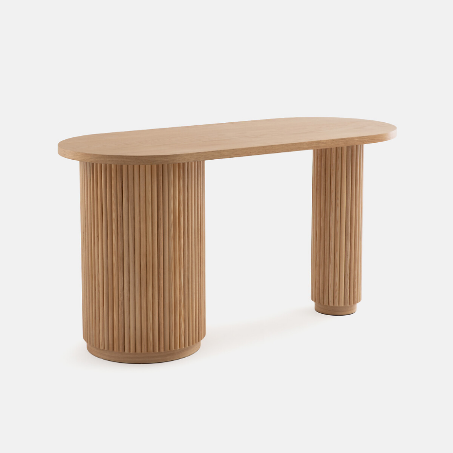 Bureau forme organique, 1 porte, Genna 