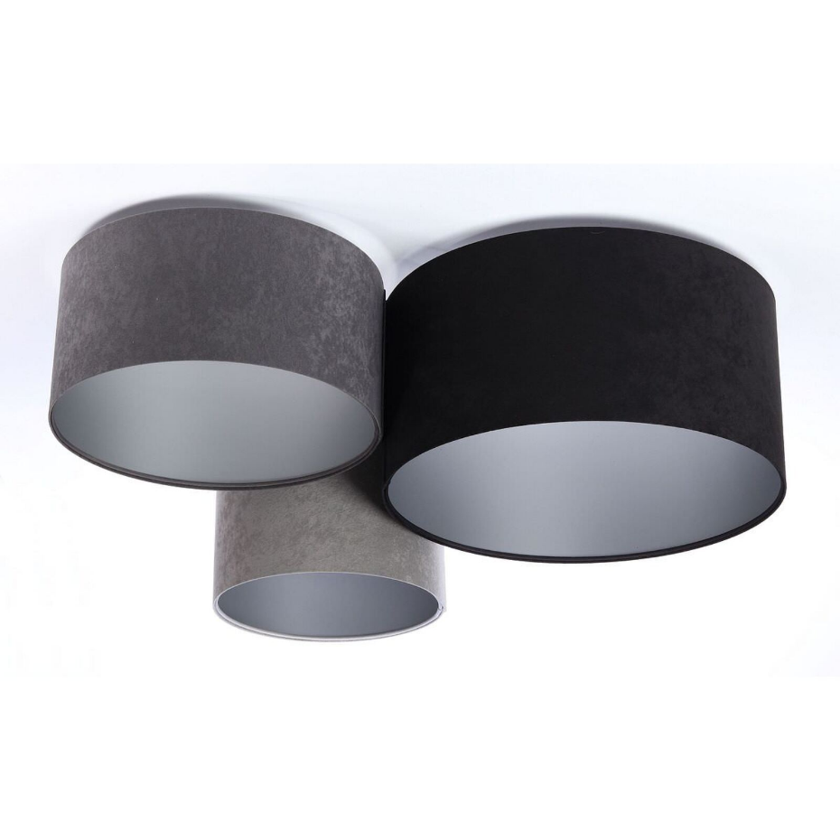 Plafonnier en tissu Trio