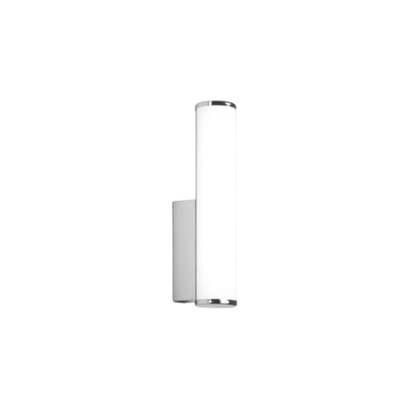 Applique Salle De Bain led chrome et opale Cap