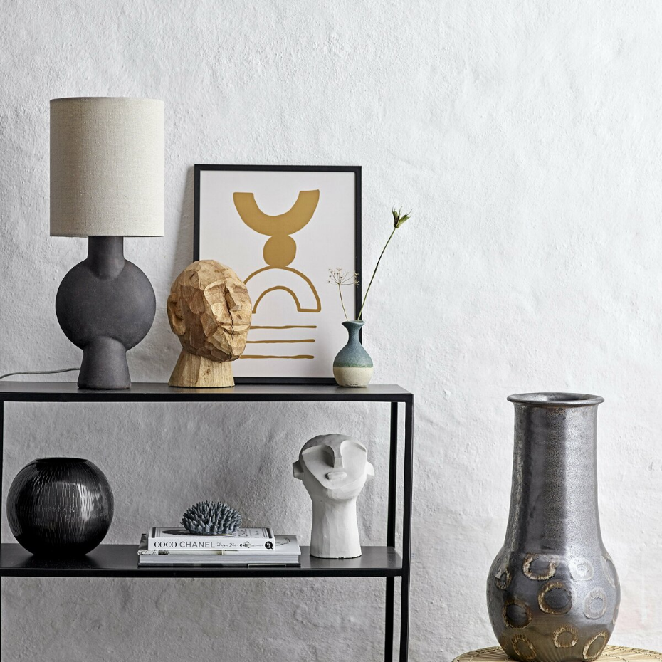 Lampe à poser en terre cuite H54,5cm - SERGIO