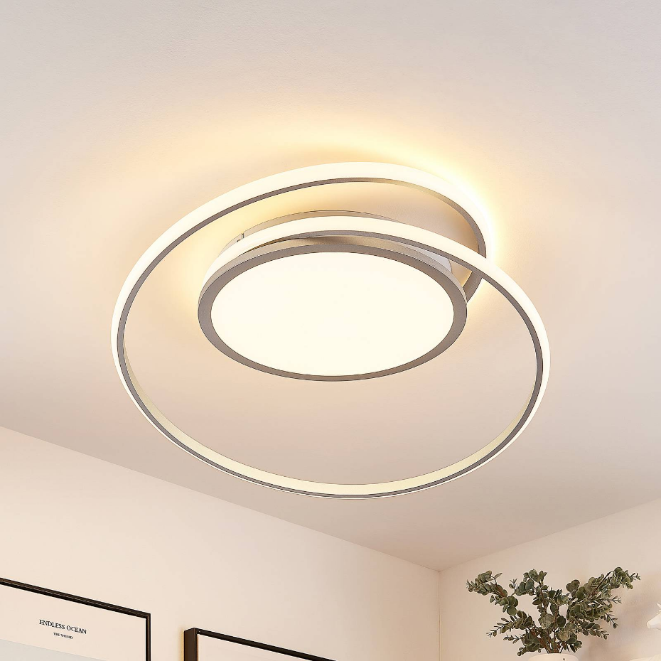 Plafonnier en métal moderneLED, Noud