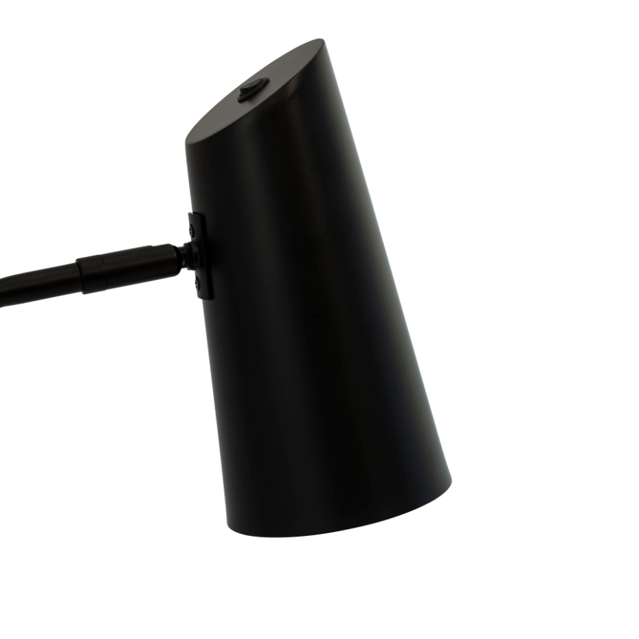 Lampe à poser en noire PALLAS