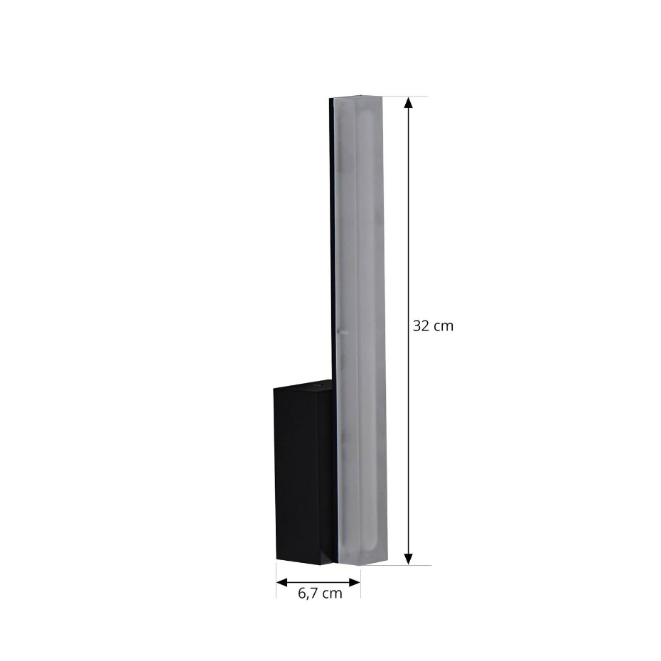 Applique en métal moderneLED, Lisana