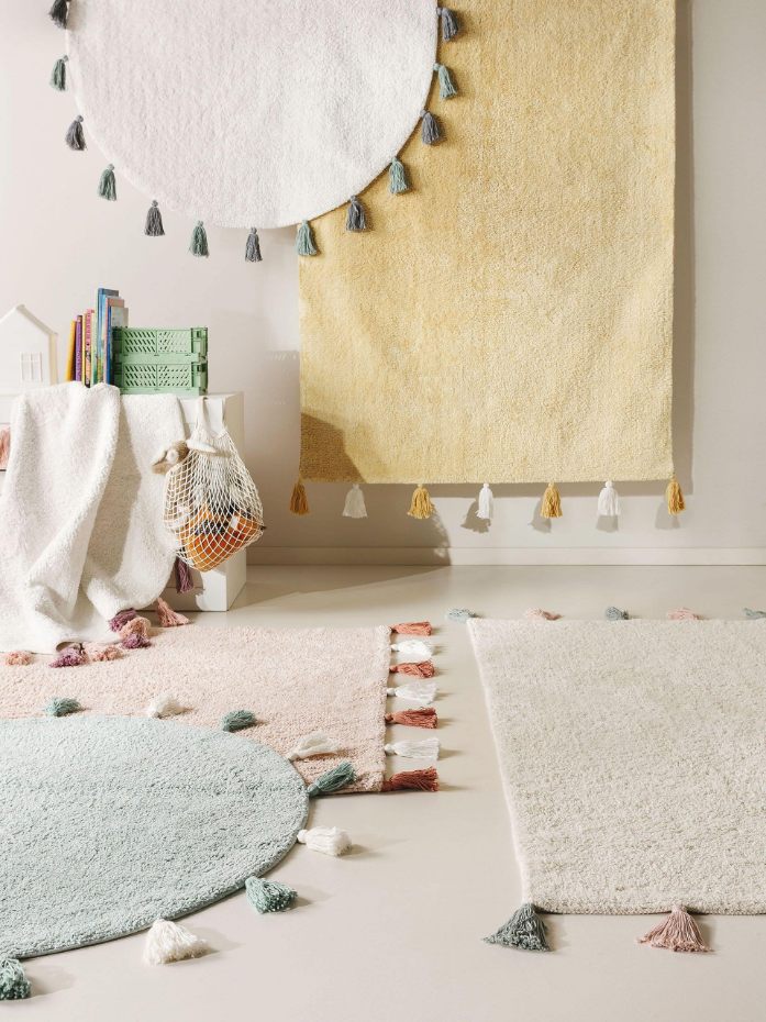 Tapis lavables pour enfants tufté main MALU
