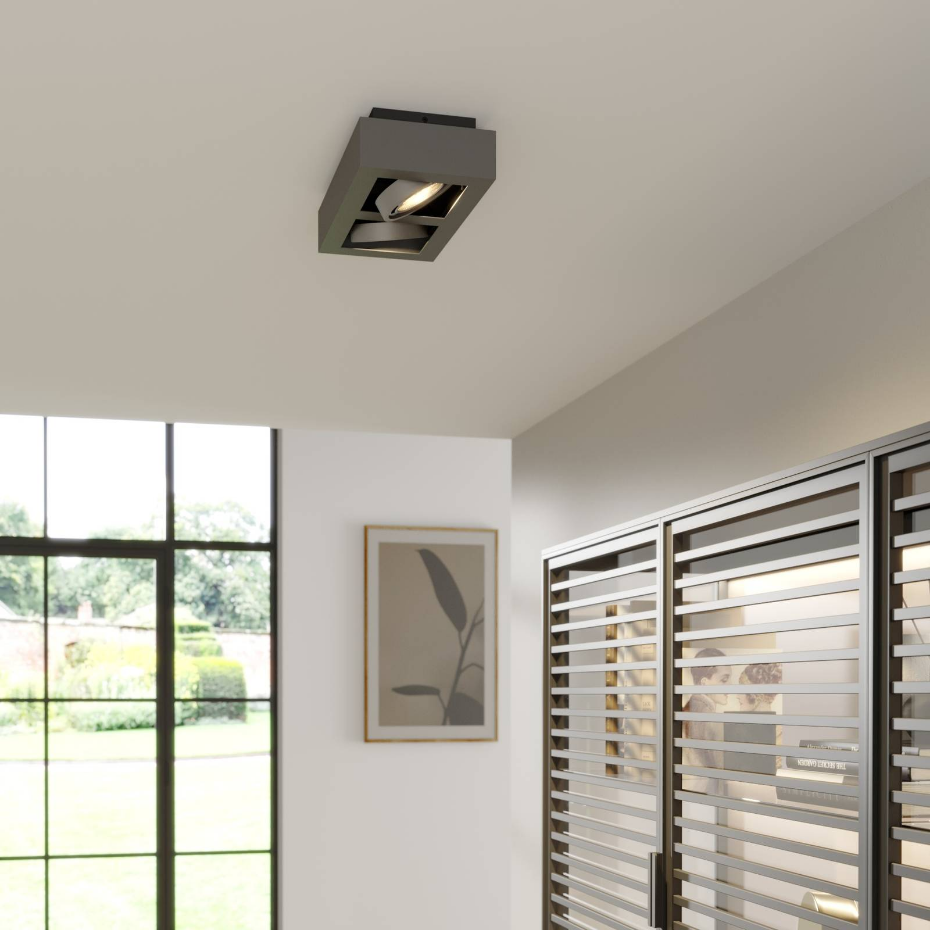 Plafonnier en aluminium moderne, Ronka