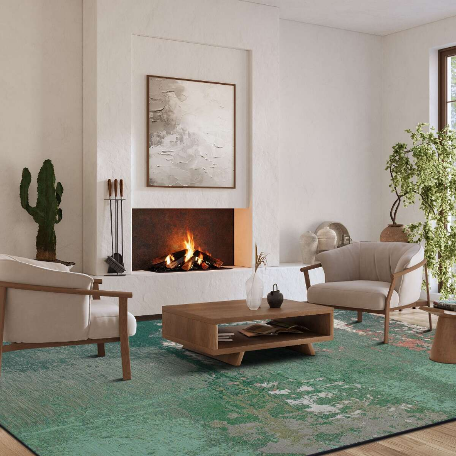 Tapis salon abstrait moderne TAPISSERIE