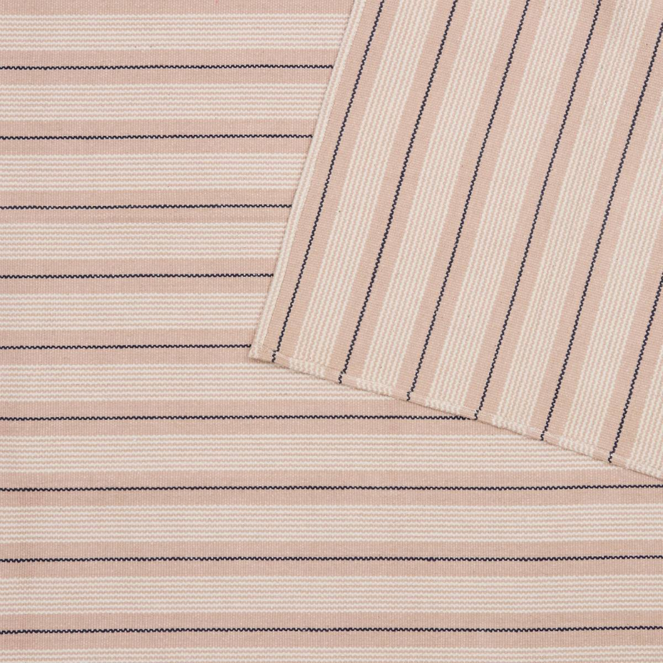 Tapis à rayures en coton antidérapant GROOVE