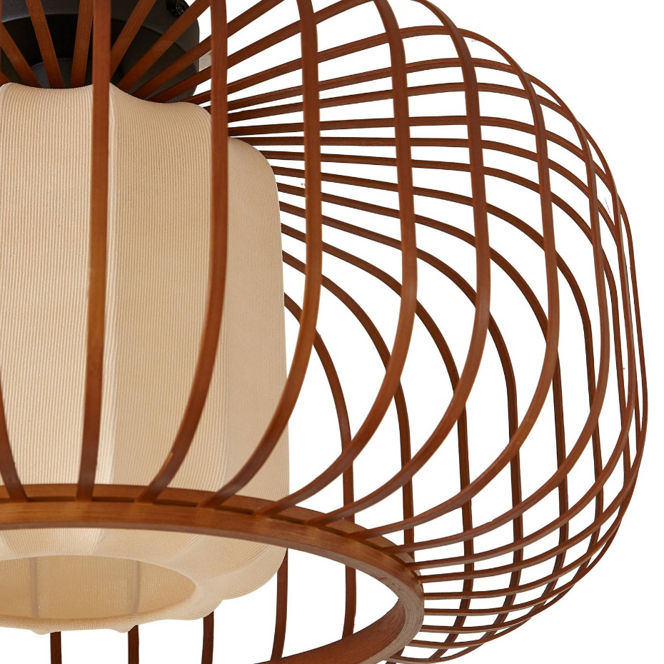 Plafonnier en bambou scandinave, Davella