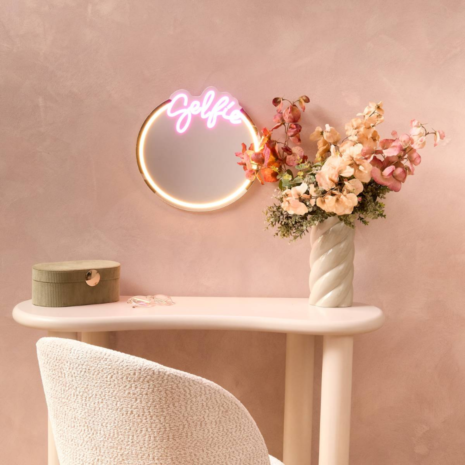 Néon LED Miroir SELFIE