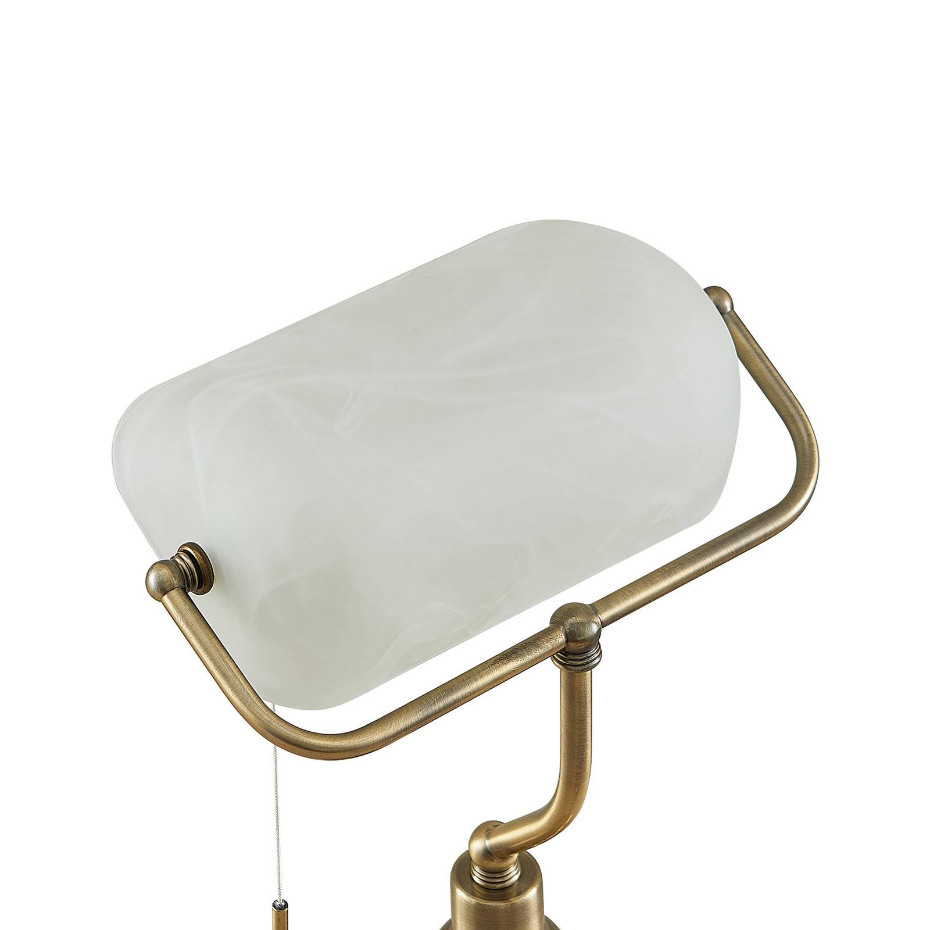 Lampe à poser en métal antique, Profina