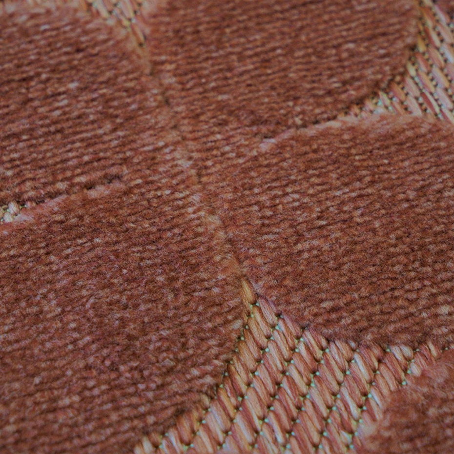Tapis salon à relief moderne   rosé NEW AGE FIFTIES