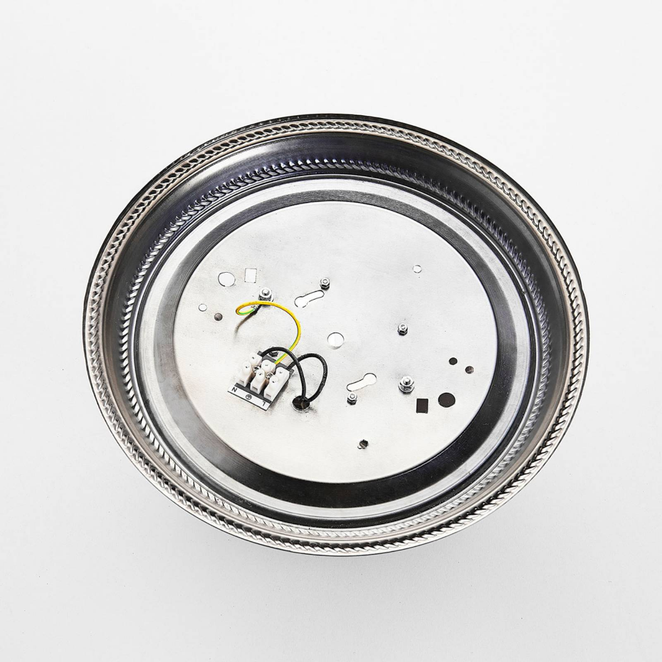 Plafonnier en verre antiqueLED, Henja