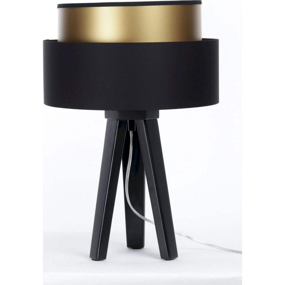 Lampe à poser ronde en PVC Duo ellegant