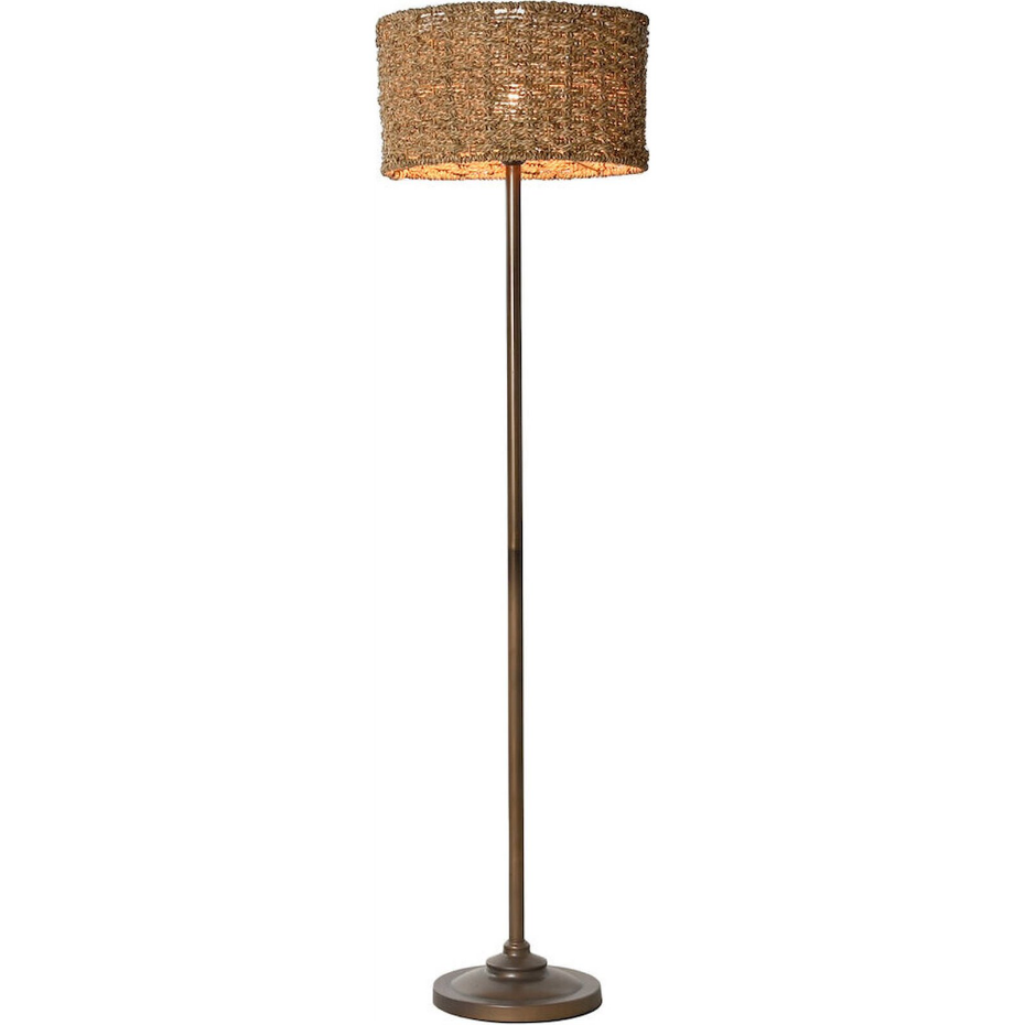 Lampadaire rond en métal Balines