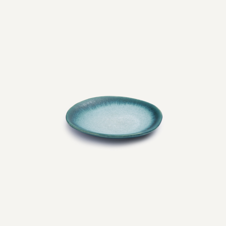 Set de 4 petites assiettes en grès, Ritual