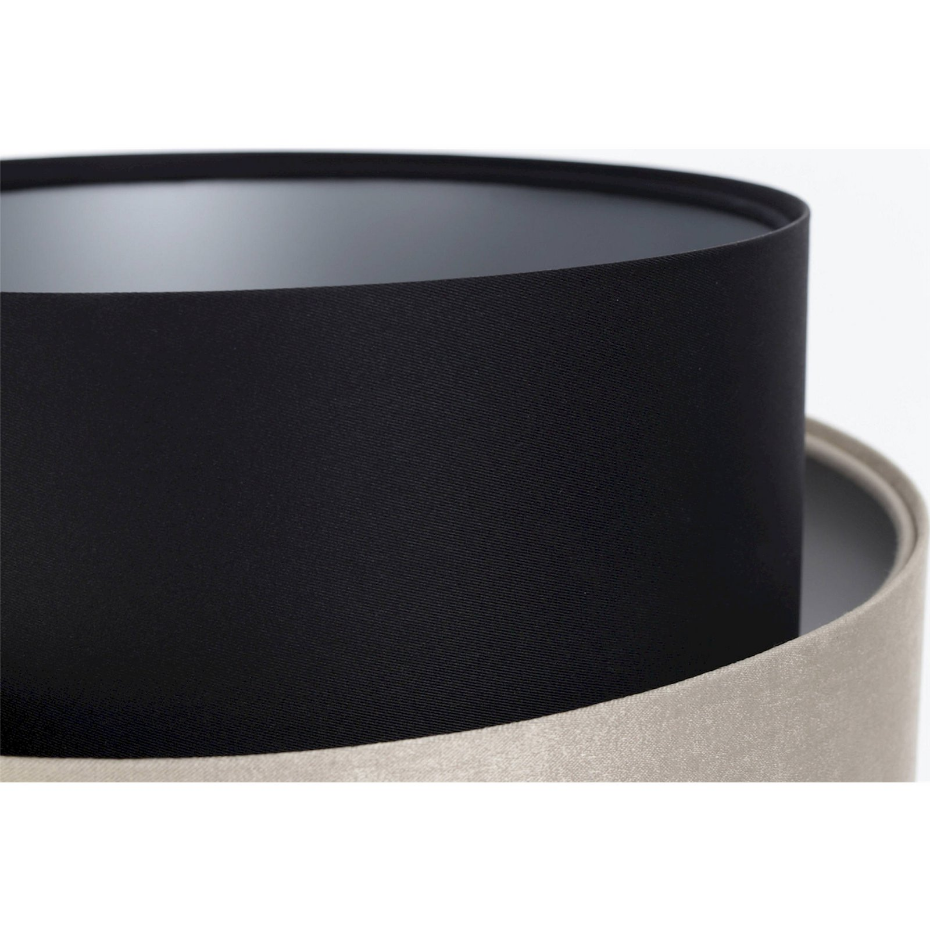 Lampe à poser ronde en PVC Duo ellegant