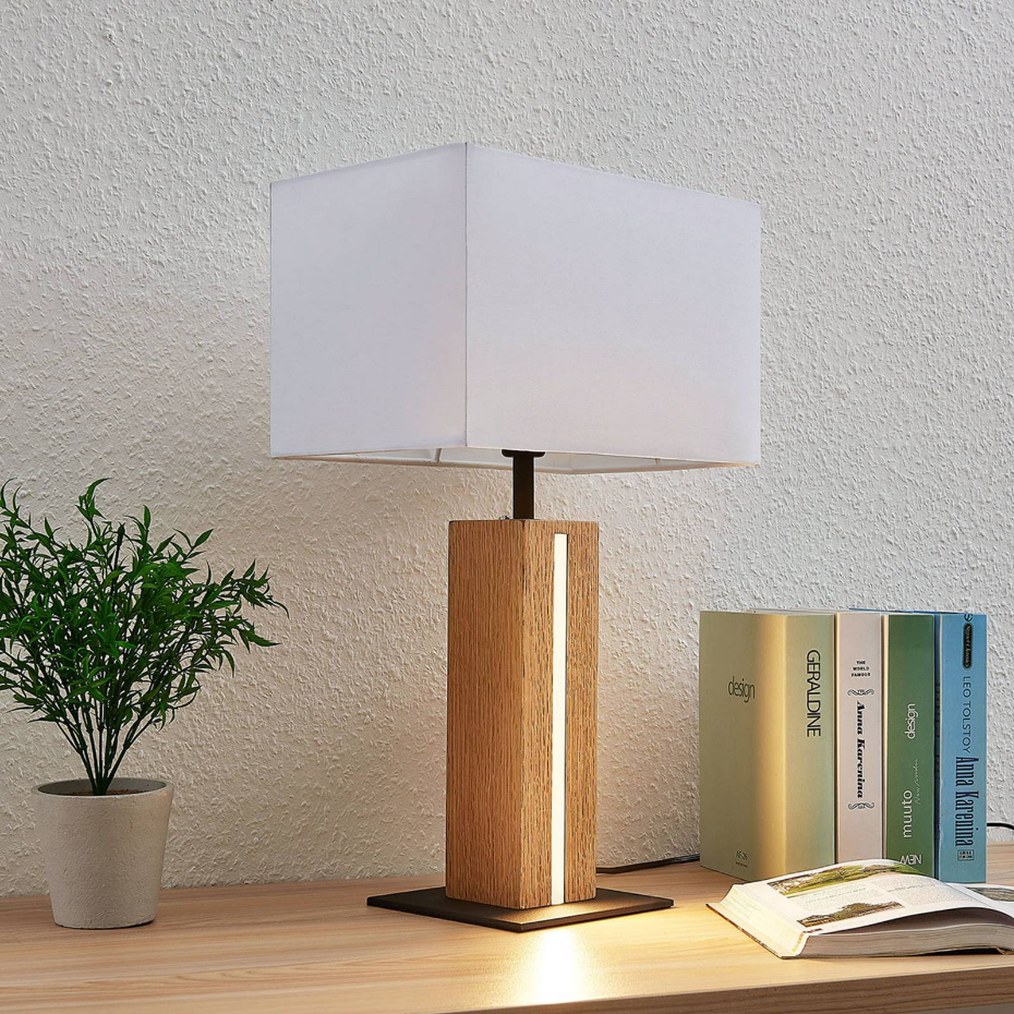 Lampe à poser en textile moderne, Garry
