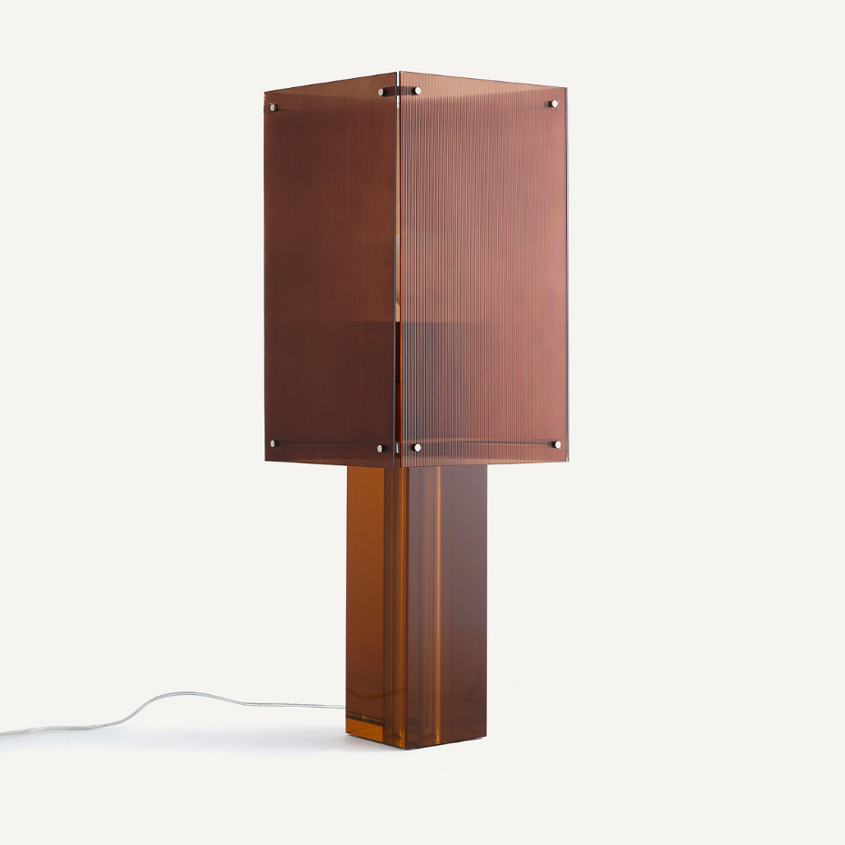 Lampe acrylique colorée, Akrilona
