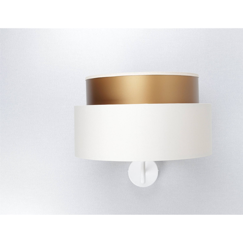 Applique murale ronde en PVC Duo ellegant