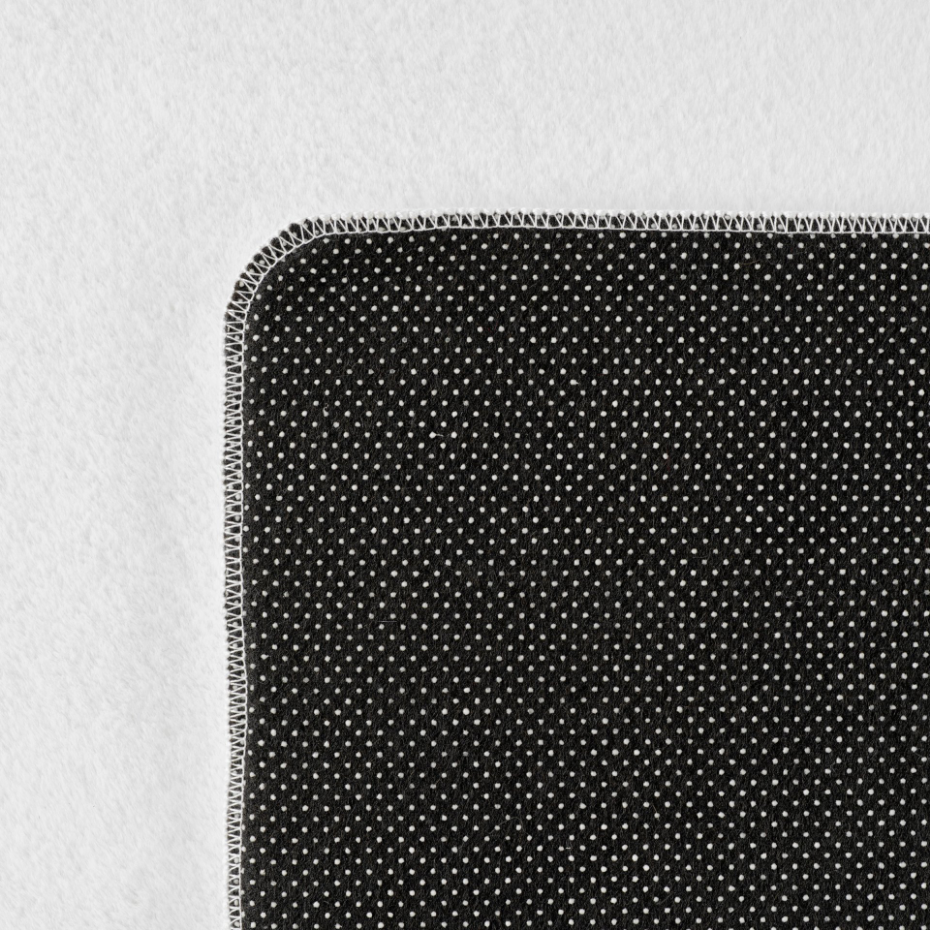 Tapis de salon uni doux ALBA