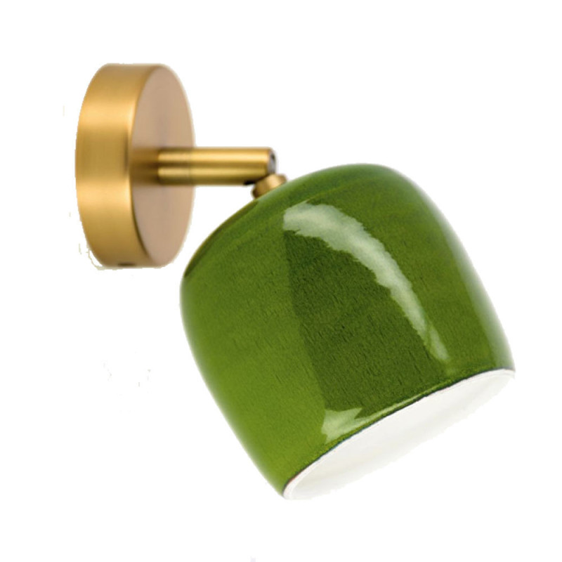 Applique Articulée Marcel Céramique de couleur Verte