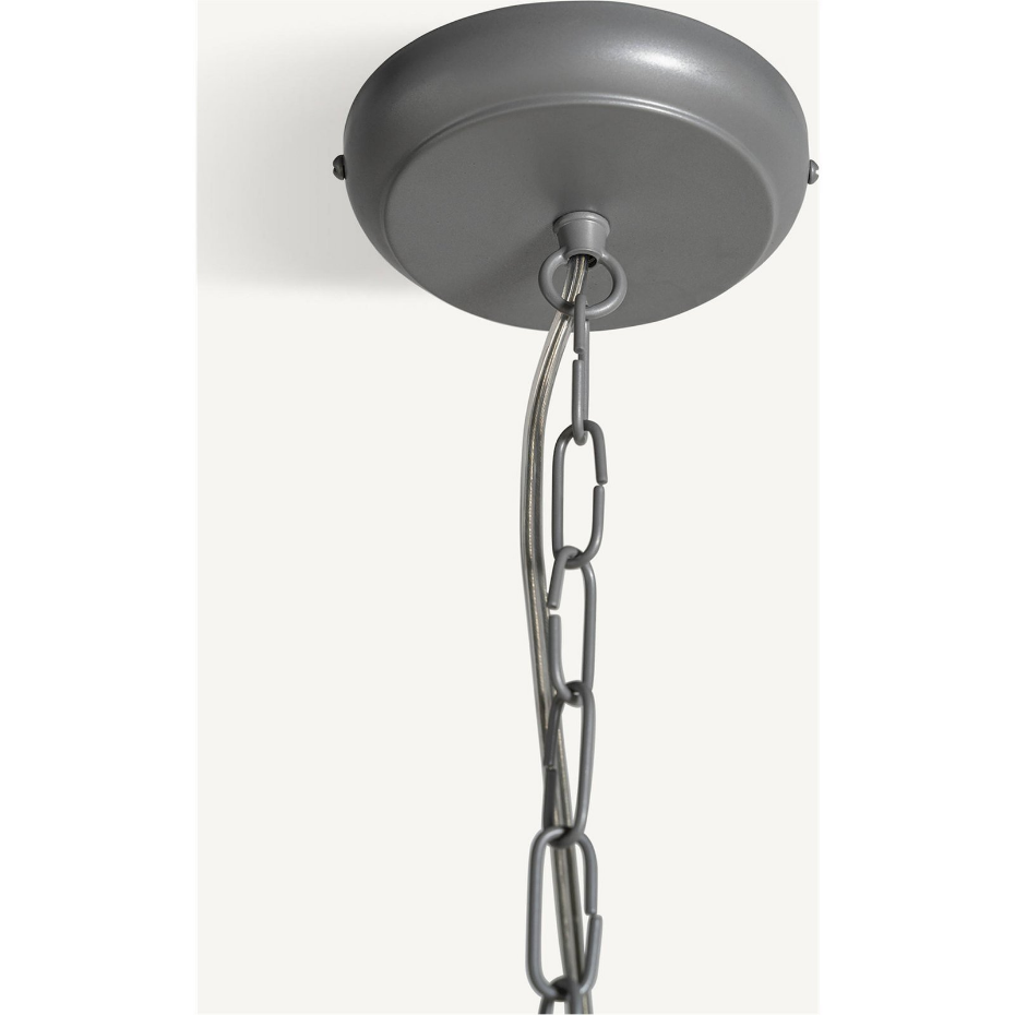 Lustre en rotin tressé
