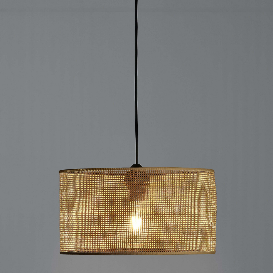 Suspension / Abat-jour en cannage Ø40 cm, Dolkie