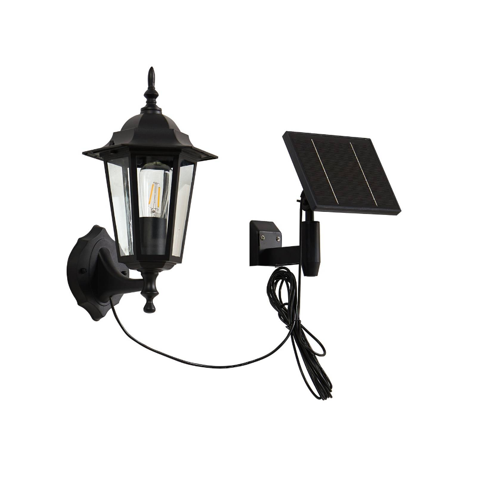 Lampe solaire extérieure en aluminiumLED