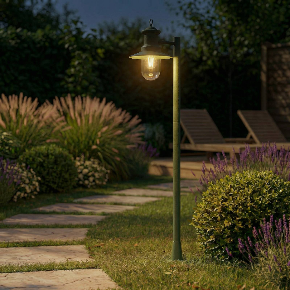 Luminaire extérieur en métal traditionnel