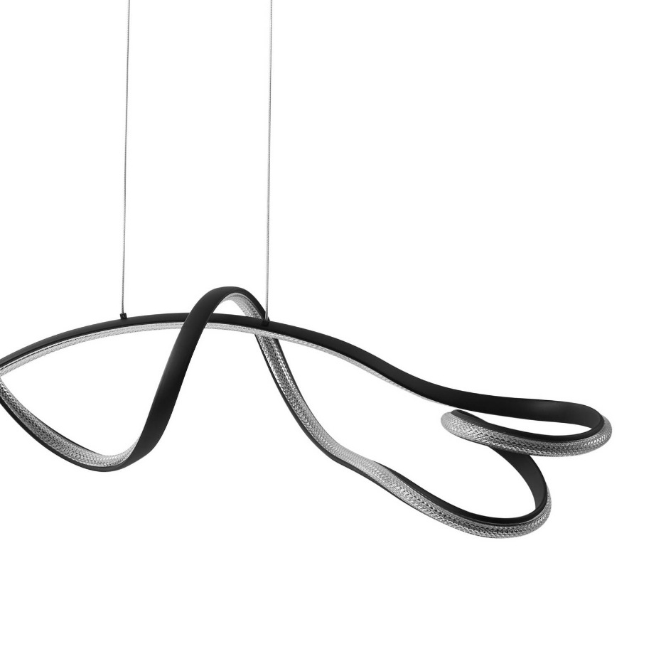Suspension en aluminium moderneLED, Rodado