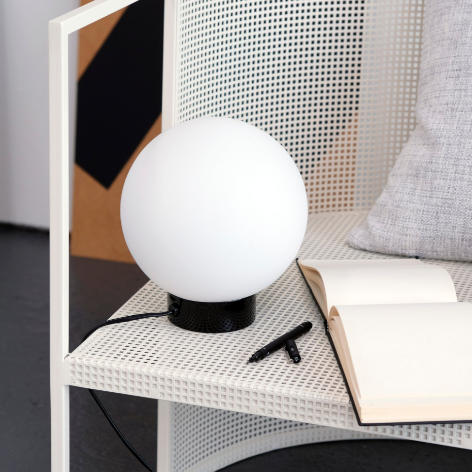 Lampe à poser en Verre et Métal BARCELONA