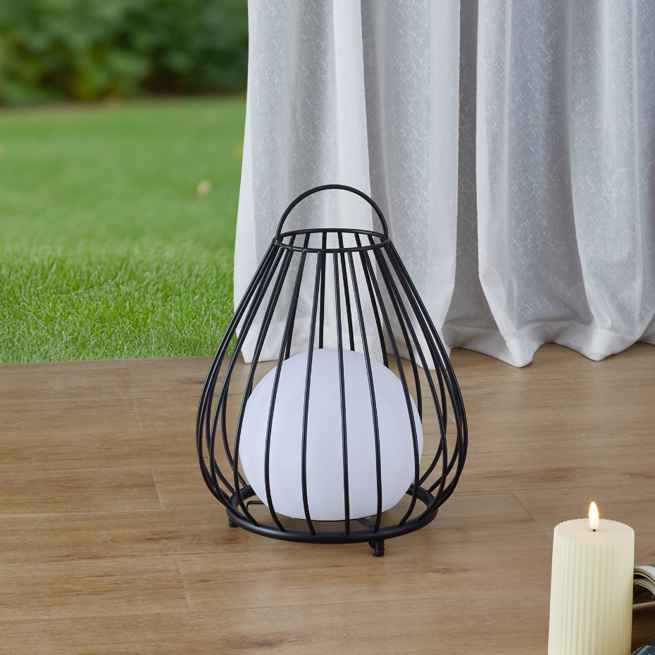 Lampe solaire extérieur en aluminiumLED