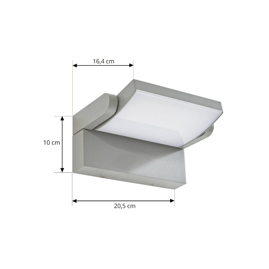 Applique extérieure en aluminium moderneLED