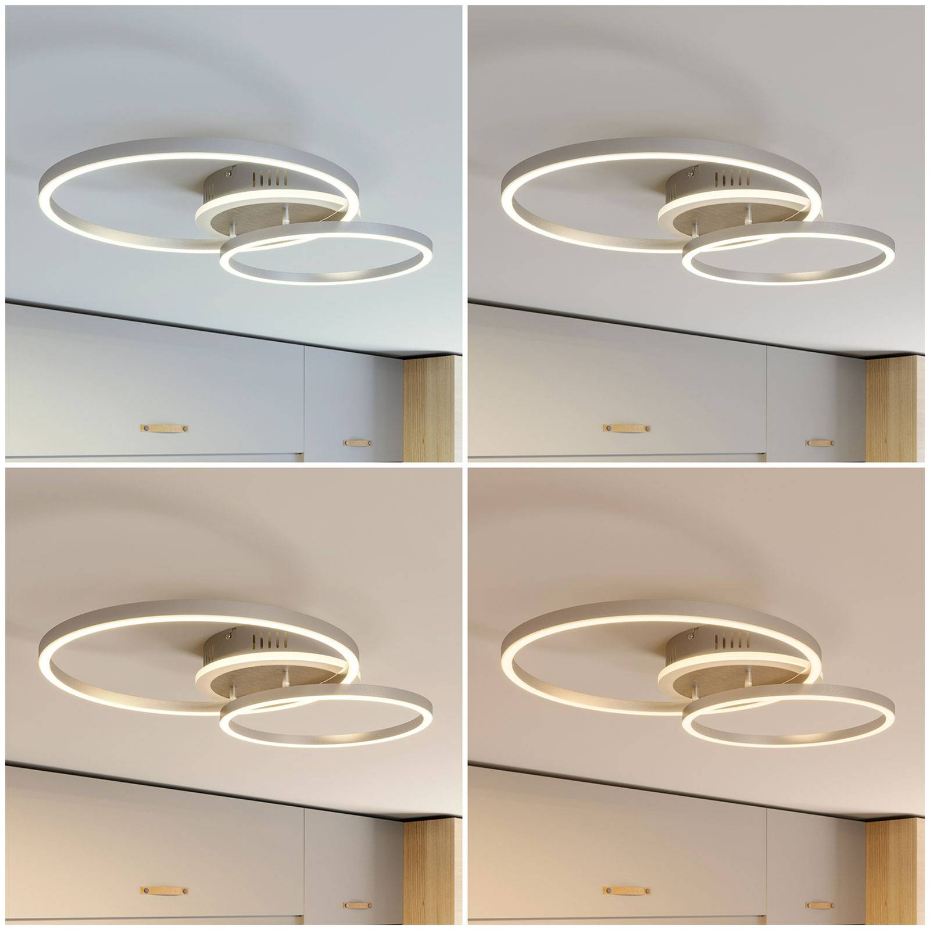 Plafonnier connecté en aluminium moderneLED