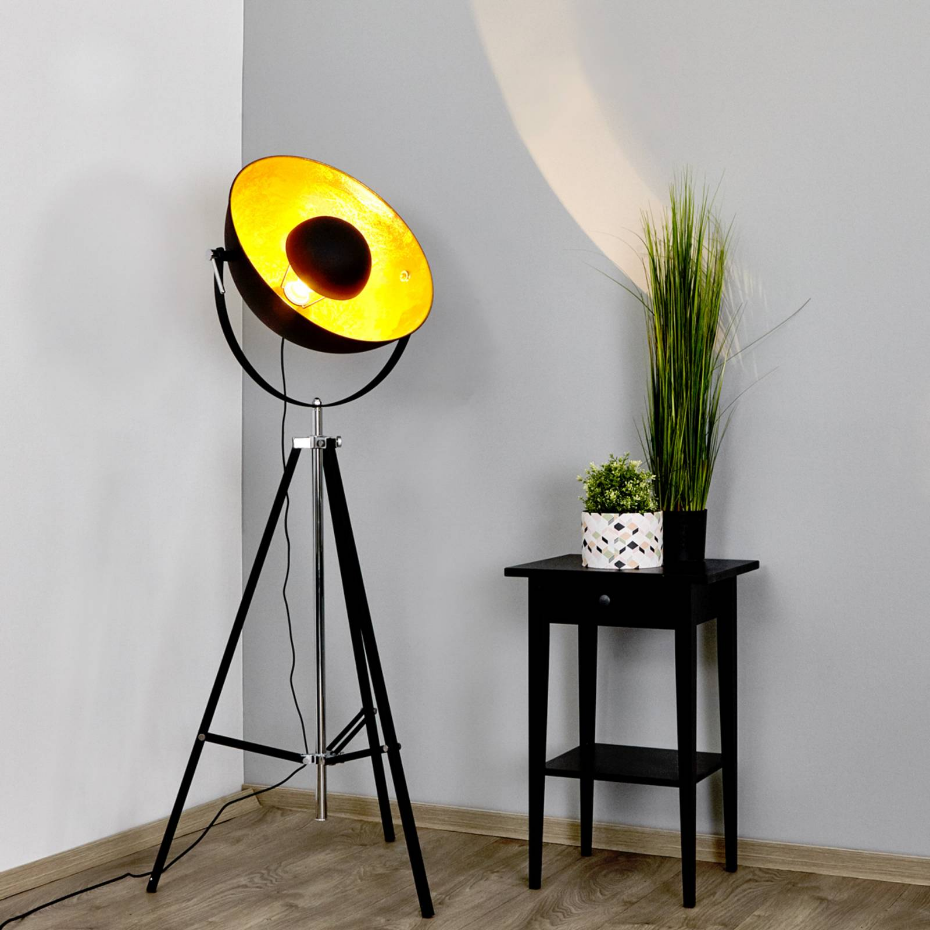Lampadaire en métal moderne, Mineva