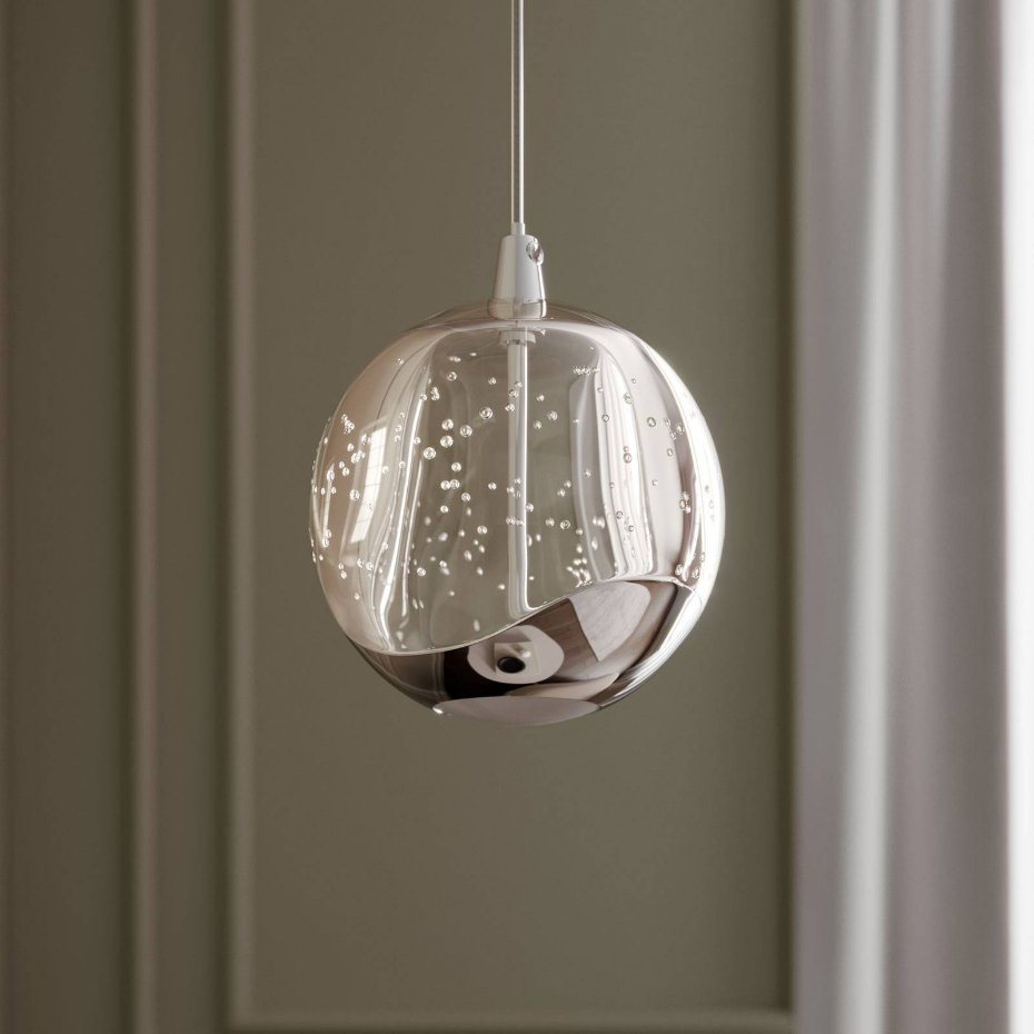 Suspension en verre moderneLED, Hayley