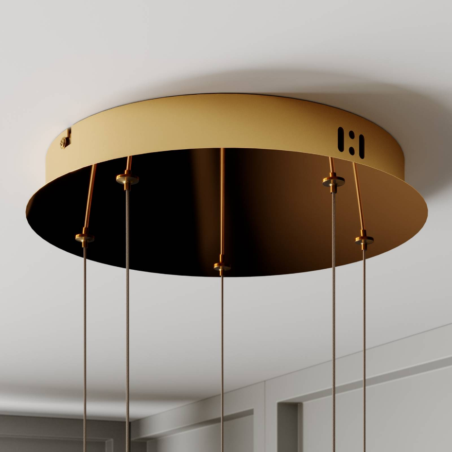 Suspension en verre moderneLED, Hayley