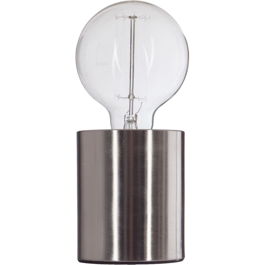 Lampe à poser en fer Ampoule - H. 10,5 cm