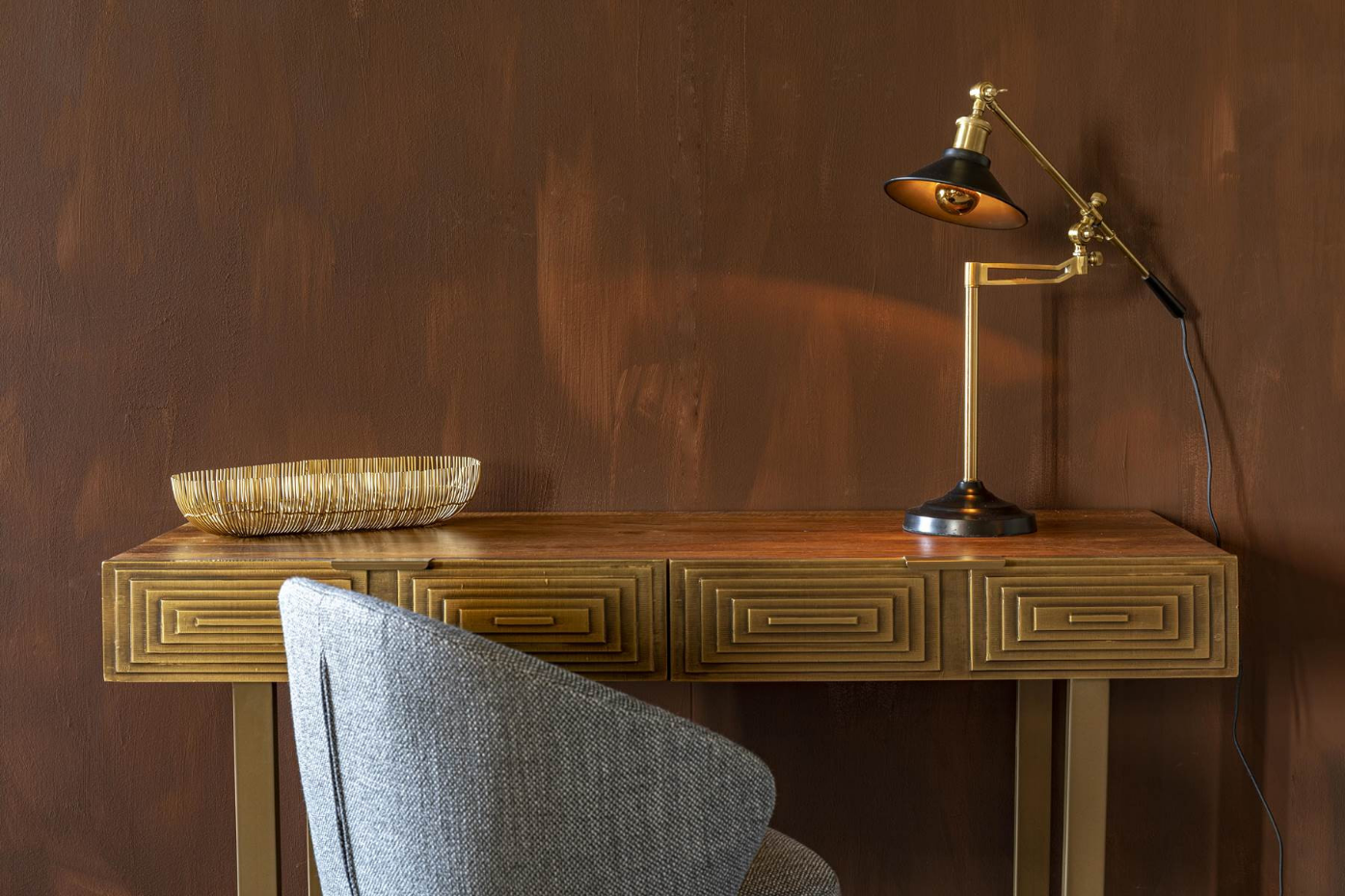Lampe design en métal industriel, PENELOPE