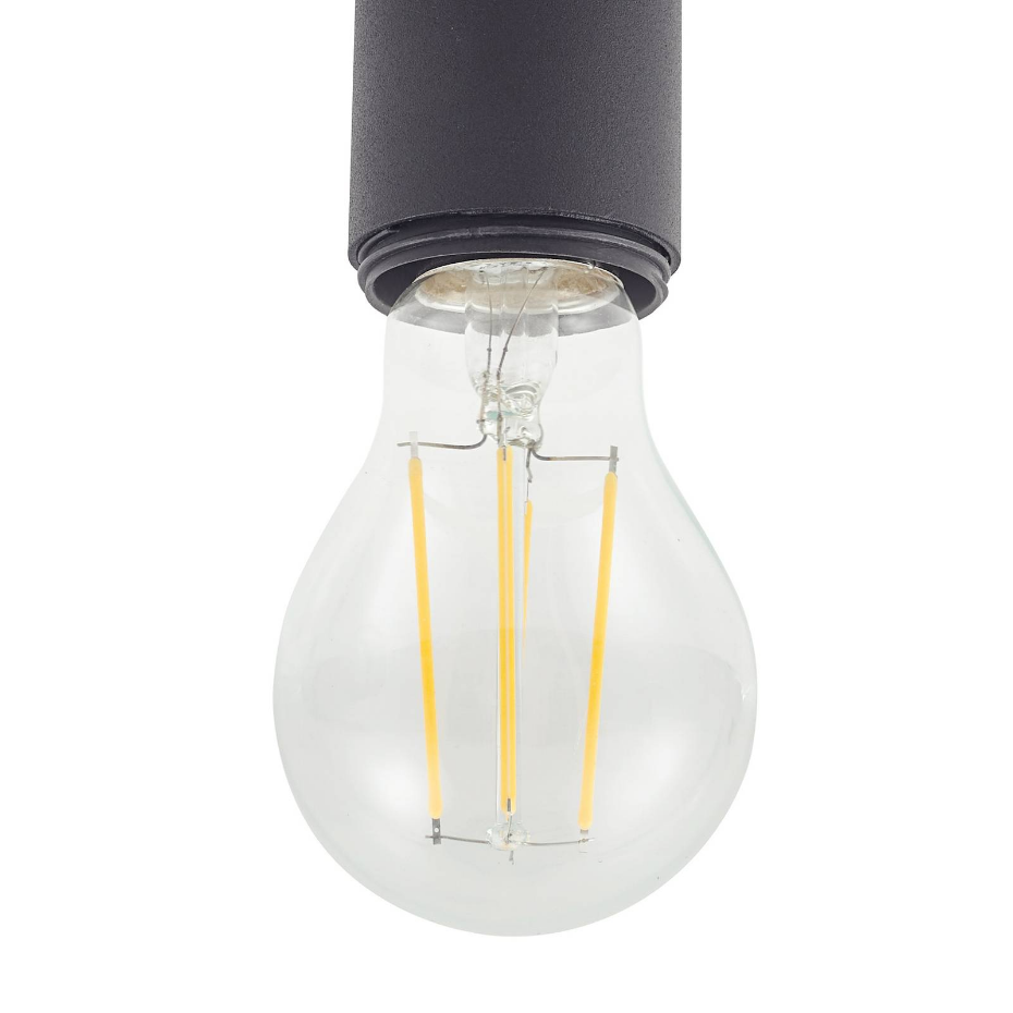 Plafonnier en verre moderne, Roton