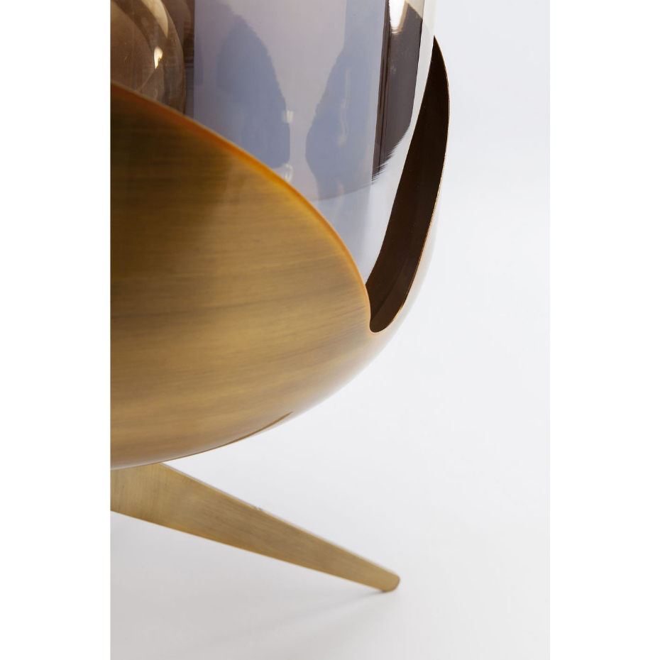 Lampe en verre et acier, GOBLET BALL
