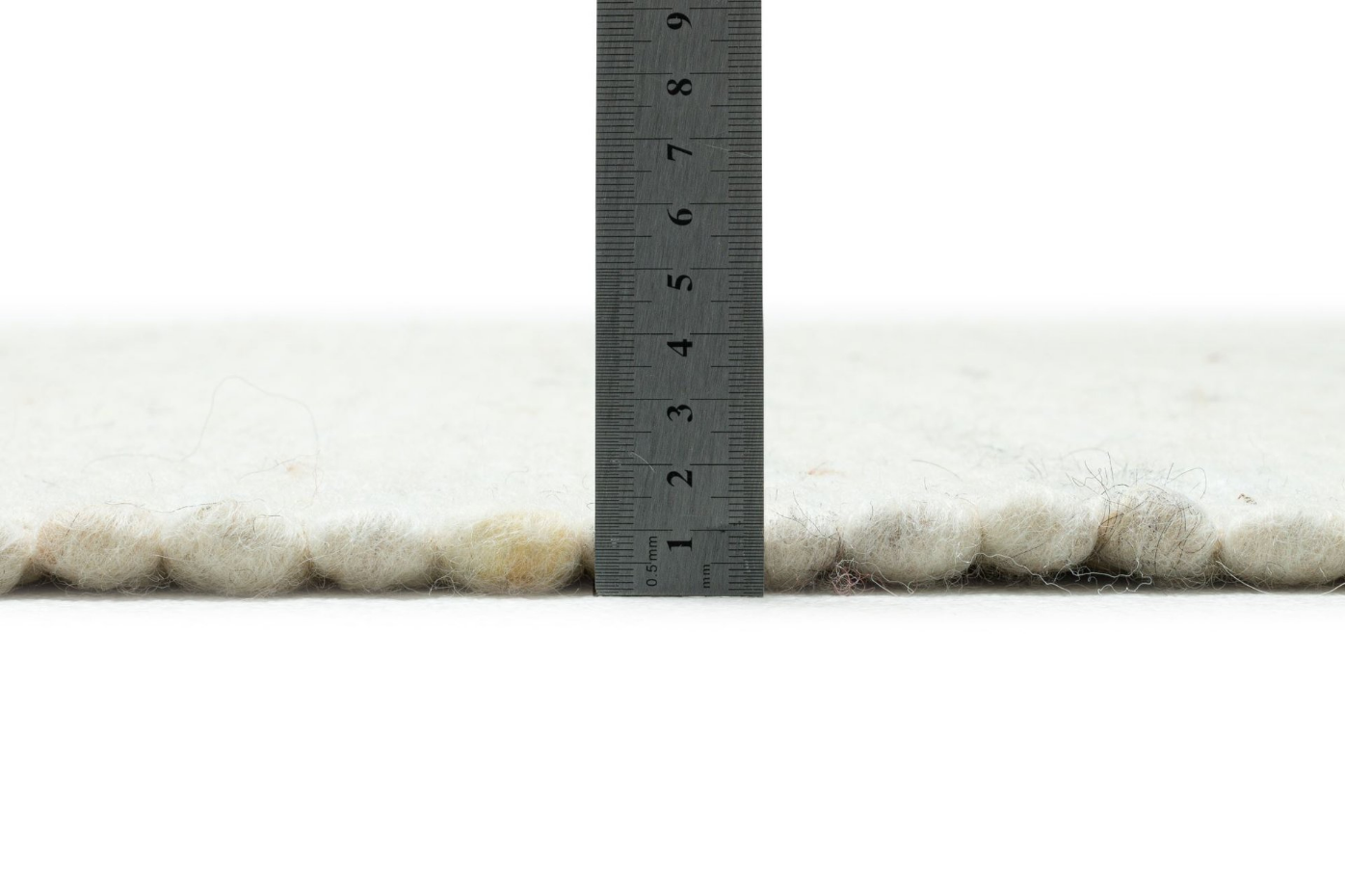Tapis réversible en laine foulée tissé à la main aux couleurs vives - Hoernum