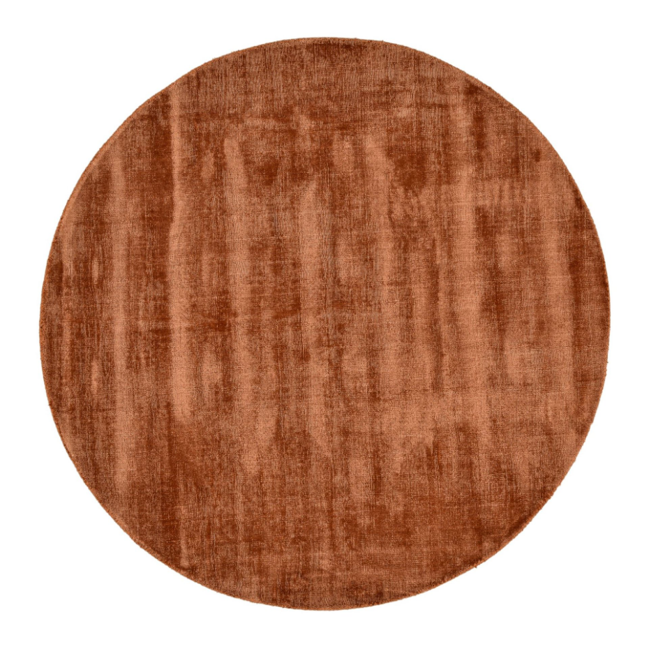 Tapis en viscose brillant tissé main - Star