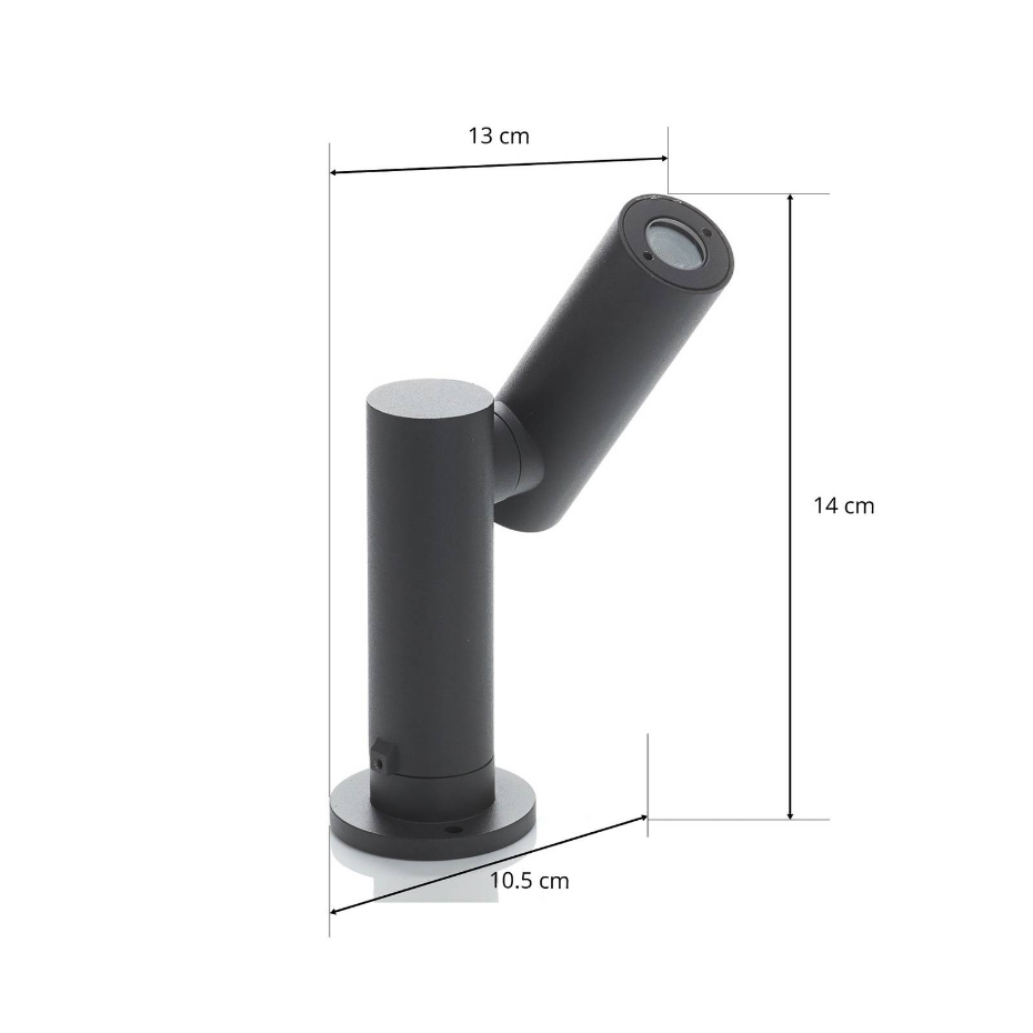 Luminaire extérieur en aluminium moderneLED
